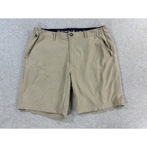 Fish HIppie Quick Dry WaterSide Shorts (Men's 35) Brown/Tan - 9"‎